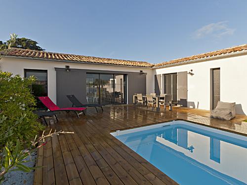 Photo 1 : EXTERIEUR d'une maison située à La Flotte-en-Ré, île de Ré.