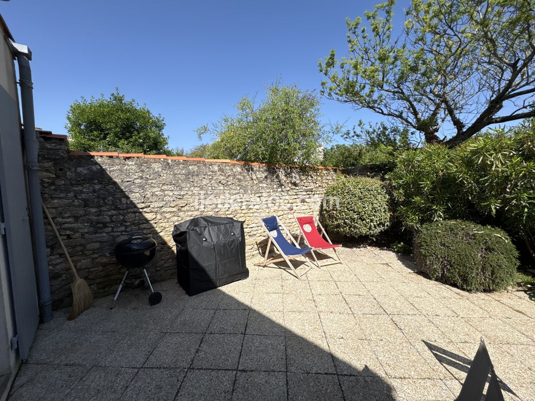 Photo 8 : JARDIN d'une maison situ&eacute;e &agrave; Loix, &icirc;le de R&eacute;.