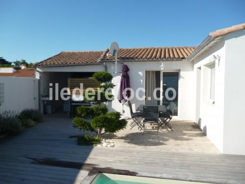 Photo 2 : TERRASSE d'une maison située à La Flotte-en-Ré, île de Ré.