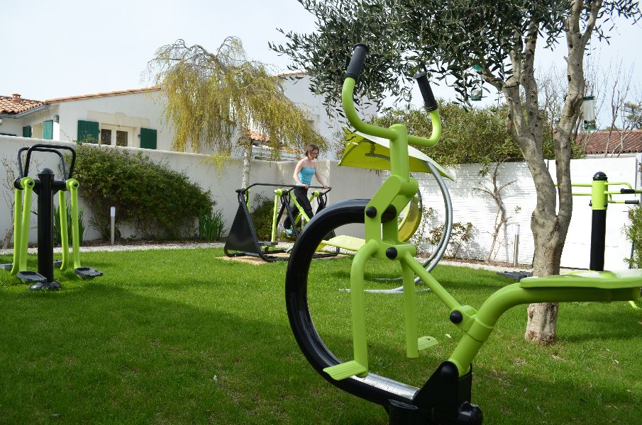 Photo 20 : JARDIN d'une maison située à Saint-Martin, île de Ré.