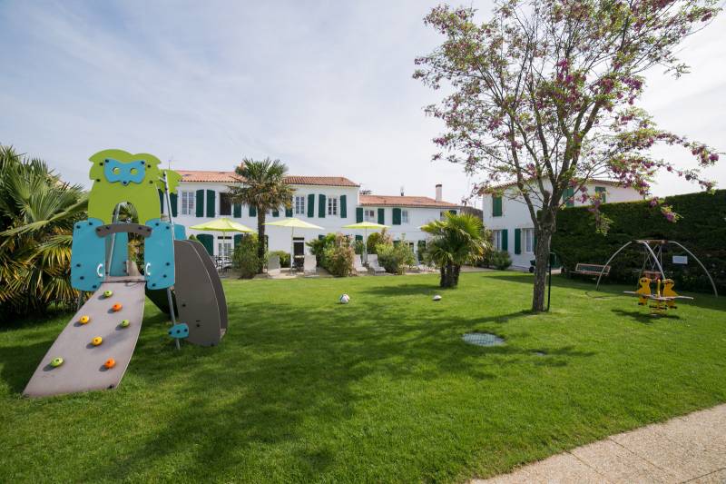 Photo 6 : JARDIN d'une maison située à Saint-Martin, île de Ré.