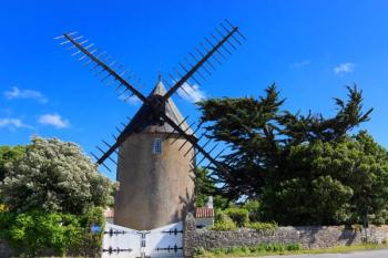 ile de ré Moulin de bellerre - la maison du meunier 