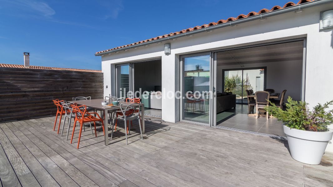 Photo 36 : TERRASSE d'une maison située à Sainte-Marie-de-Ré, île de Ré.