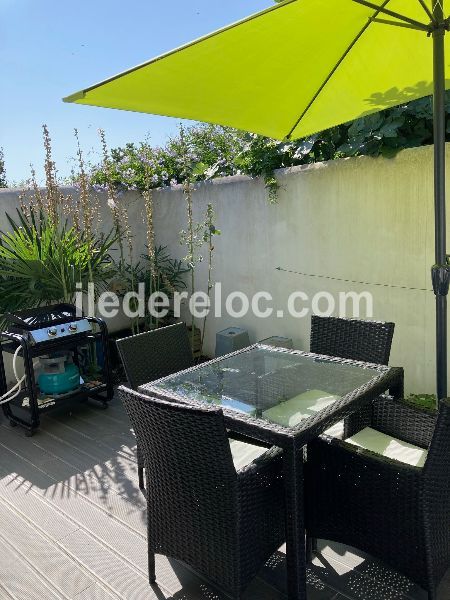 Photo 8 : TERRASSE d'une maison située à La Flotte-en-Ré, île de Ré.