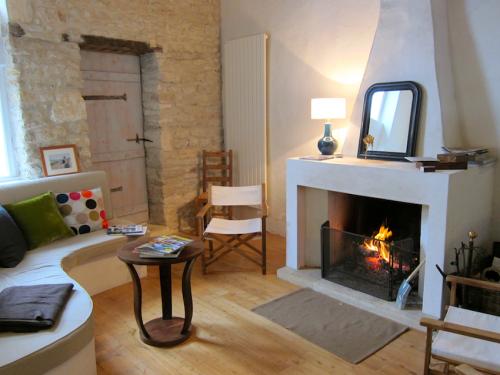 Photo 6 : SEJOUR d'une maison située à Saint-Clement, île de Ré.