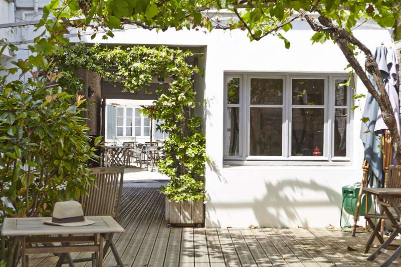 Photo 11 : PATIO d'une maison située à La Couarde, île de Ré.