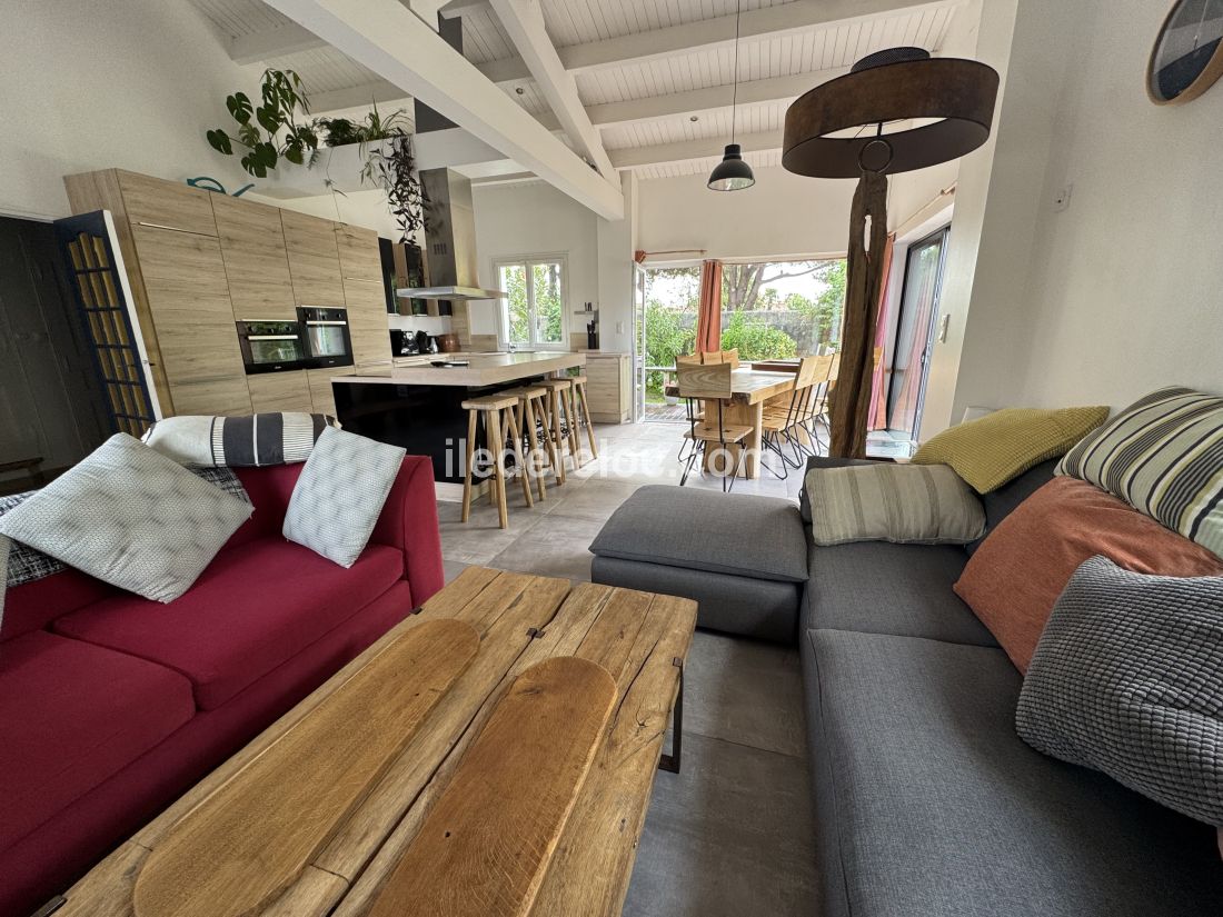 Photo 27 : SEJOUR d'une maison située à Le Bois-Plage-en-Ré, île de Ré.