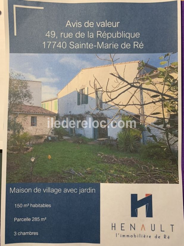 Photo 11 : NC d'une maison située à Le Bois-Plage-en-Ré, île de Ré.