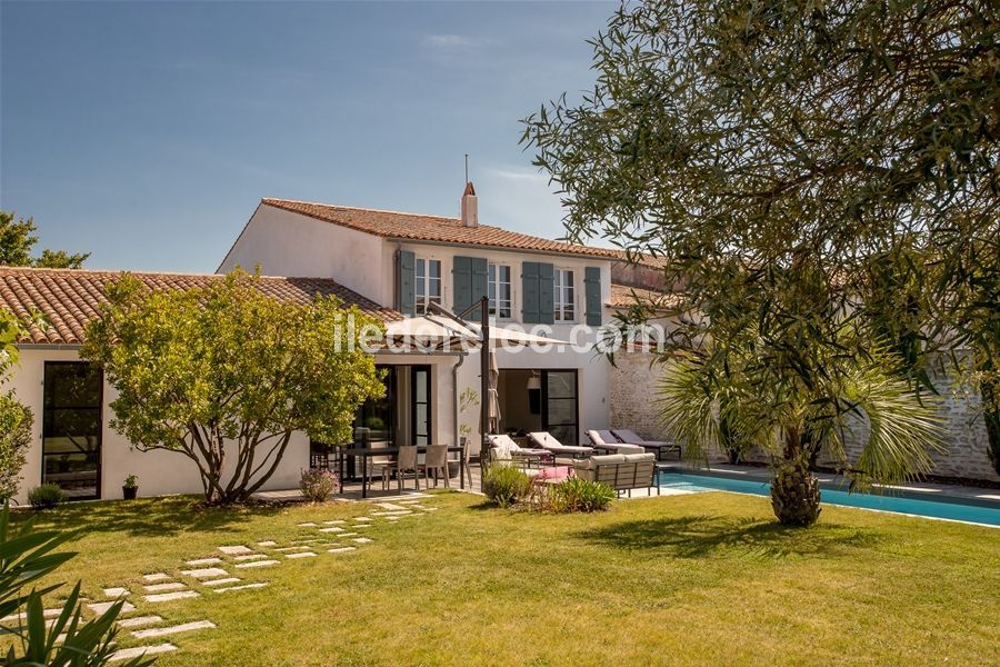 Photo 28 : JARDIN d'une maison située à La Flotte-en-Ré, île de Ré.