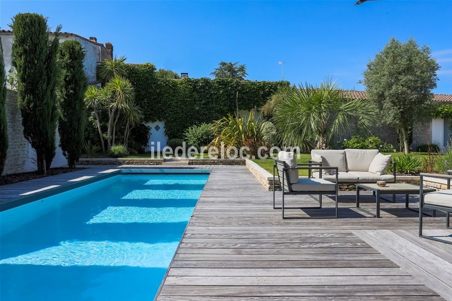 Photo 18 : TERRASSE d'une maison située à La Flotte-en-Ré, île de Ré.