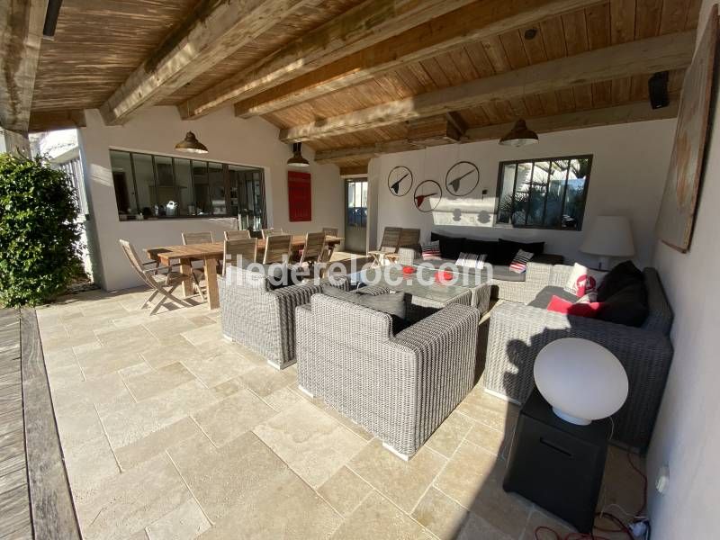 Photo 5 : PATIO d'une maison située à La Couarde-sur-mer, île de Ré.