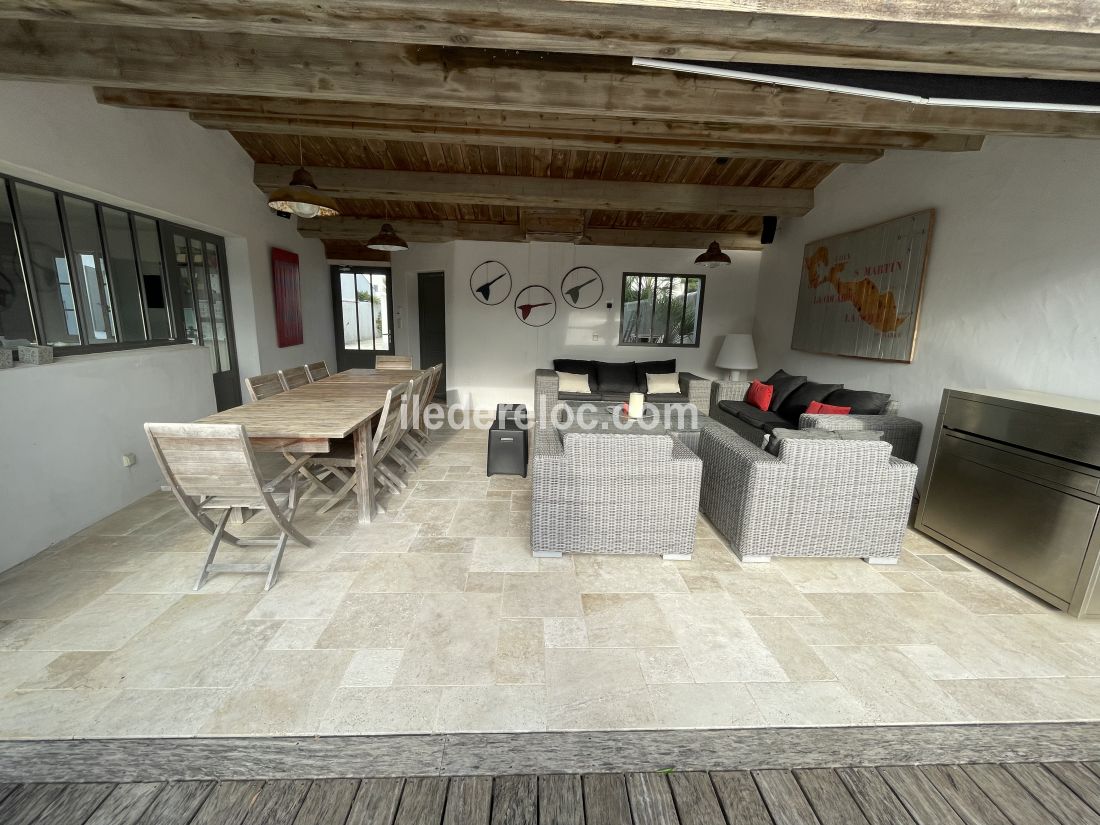 Photo 7 : PATIO d'une maison située à La Couarde-sur-mer, île de Ré.