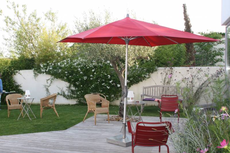 Photo 12 : TERRASSE d'une maison située à Les Portes-en-Ré, île de Ré.