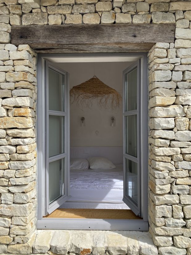 Photo 14 : CHAMBRE d'une maison située à Les Portes-en-Ré, île de Ré.