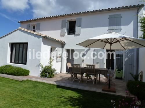 Photo 4 : TERRASSE d'une maison située à Saint-Clément-des-Baleines, île de Ré.