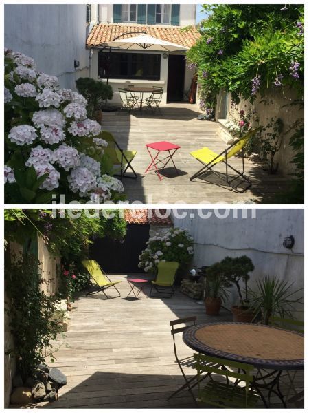 Photo 2 : PATIO d'une maison située à Loix, île de Ré.