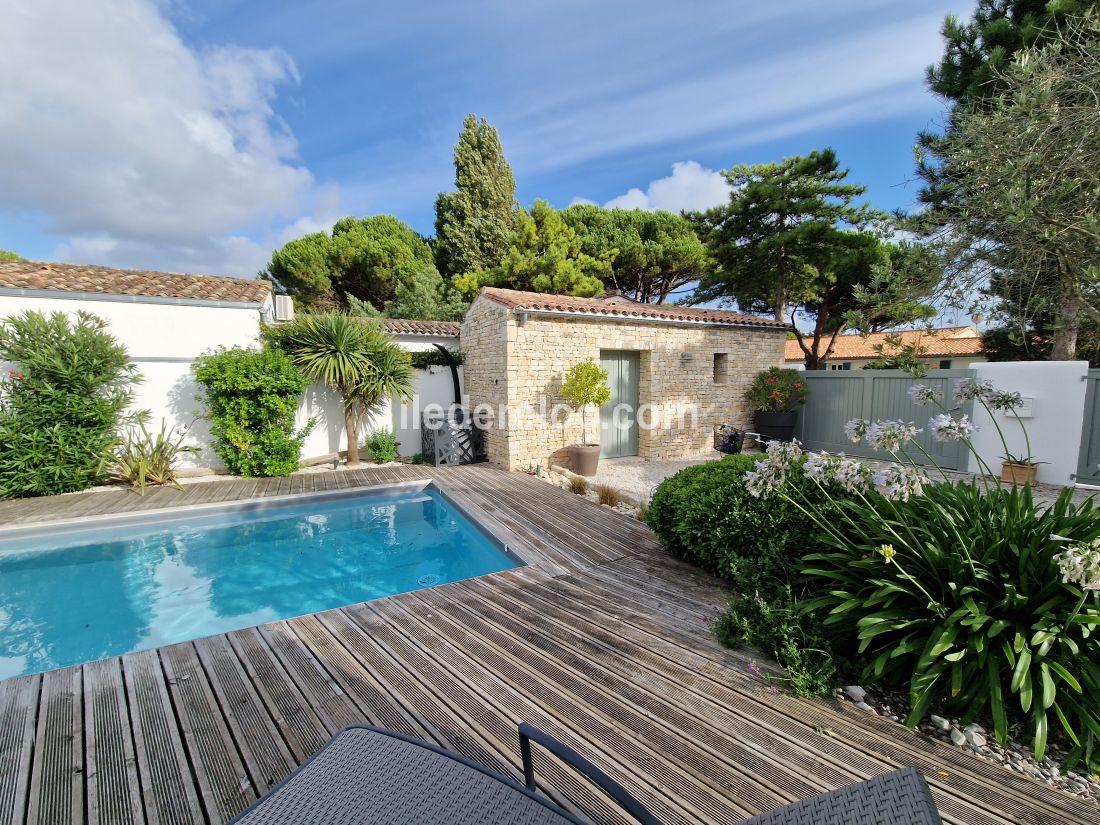 Photo 28 : PISCINE d'une maison située à Le Bois-Plage, île de Ré.