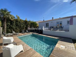 Ile de Ré:Villa avec piscine chauffée au charme rétais    