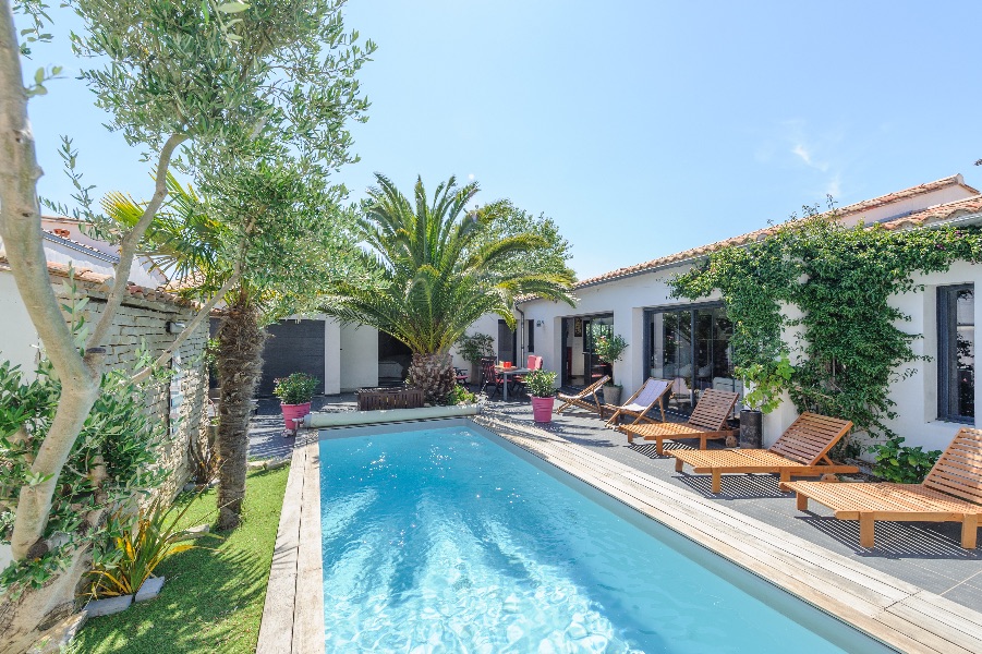 ile de ré Villa de standing avec piscine - class meuble de tourisme 5 toiles