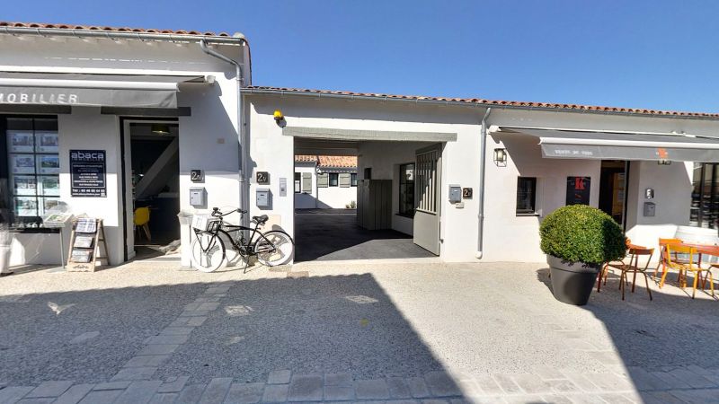 Photo 4 : EXTERIEUR d'une maison située à Le Bois-Plage-en-Ré, île de Ré.