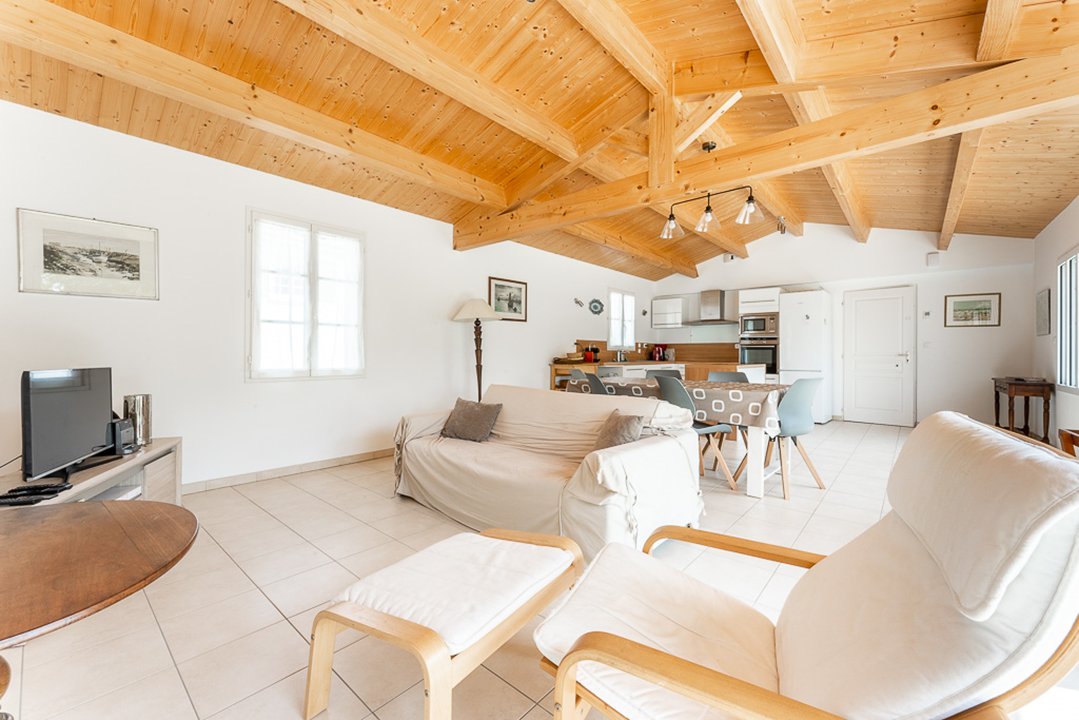 Photo 6 :  d'une maison située à La Couarde-sur-mer, île de Ré.