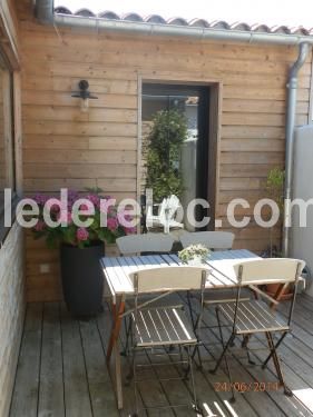 Photo 7 : PATIO d'une maison située à Le Bois-Plage-en-Ré, île de Ré.