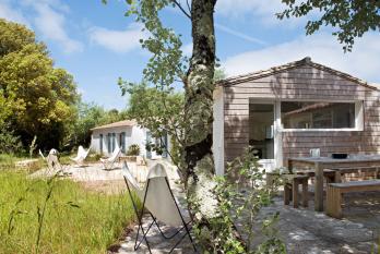 ile de ré  maison 14 pers. grand jardin - proche village