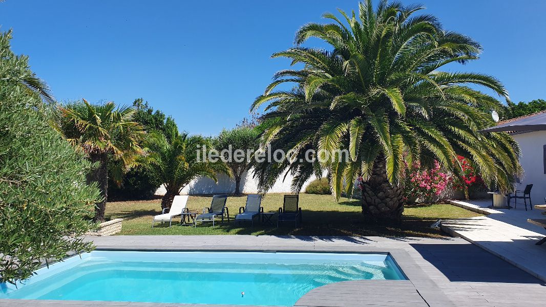 Photo 1 : PISCINE d'une maison située à Loix, île de Ré.