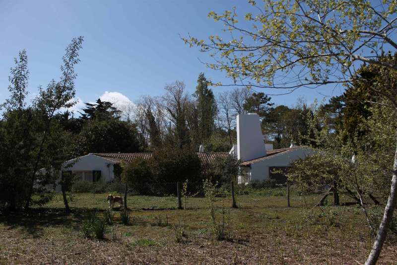 Photo 2 : EXTERIEUR d'une maison située à Les Portes-en-Ré, île de Ré.