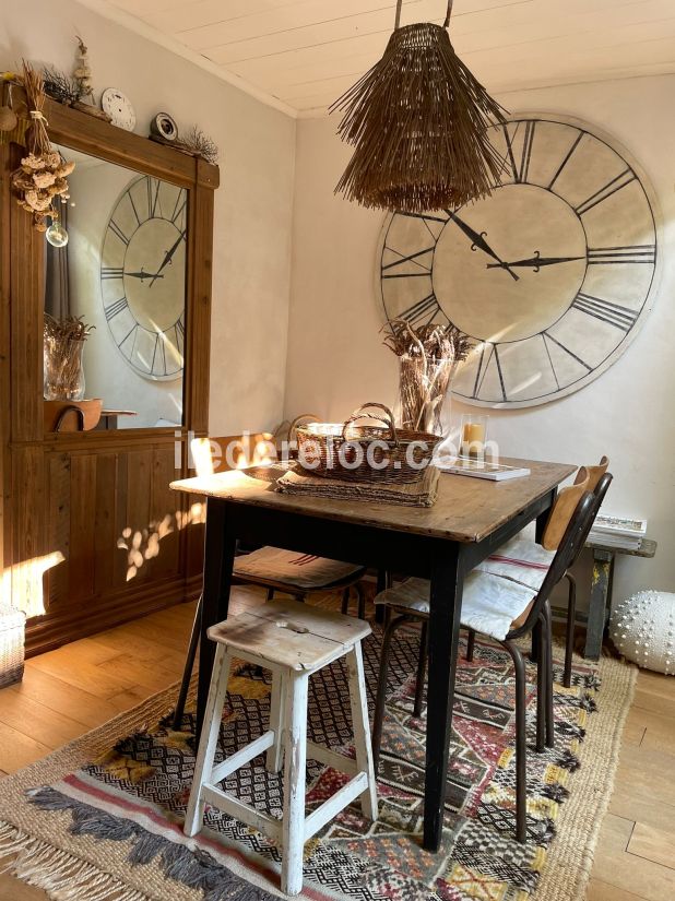 Photo 4 : SEJOUR d'une maison située à Saint-Martin-de-Ré, île de Ré.