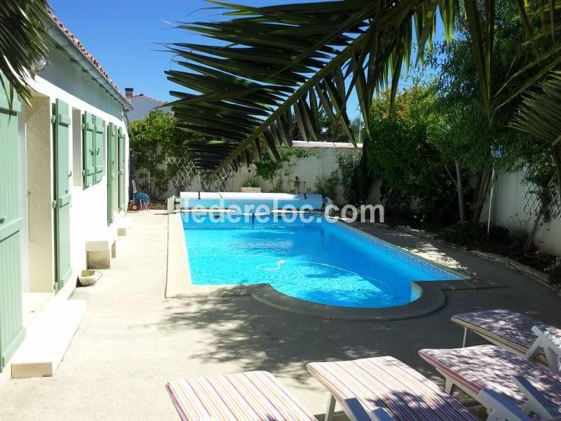 Photo 2 :  d'une maison située à La Couarde-sur-mer, île de Ré.