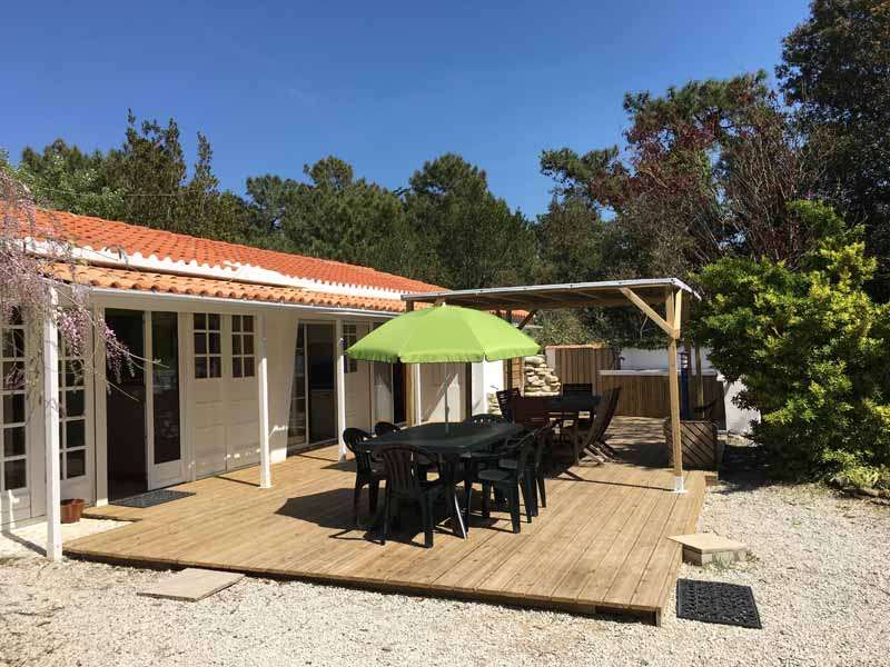 Photo 2 : NC d'une maison située à Le Bois-Plage-en-Ré, île de Ré.