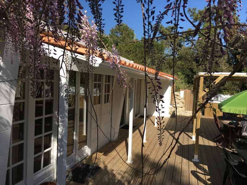 Photo 3 : NC d'une maison située à Le Bois-Plage-en-Ré, île de Ré.