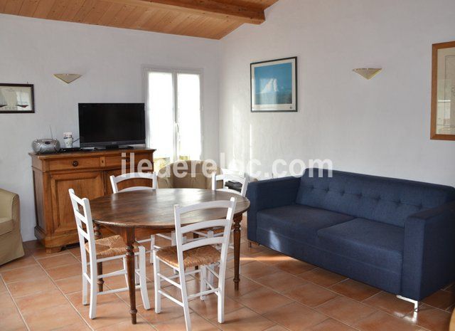 Photo 5 : SEJOUR d'une maison située à Les Portes-en-Ré, île de Ré.