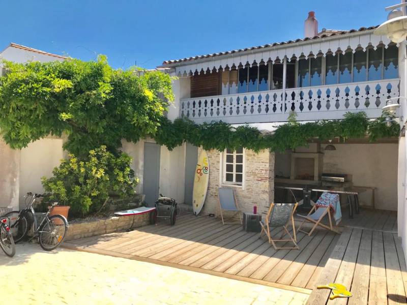 Photo 2 : NC d'une maison située à La Couarde, île de Ré.