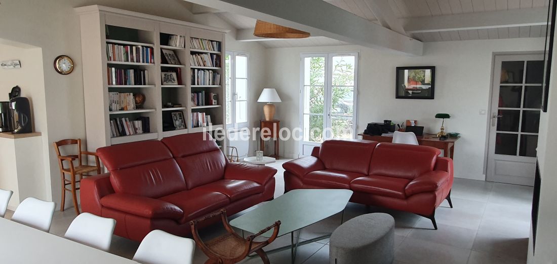 Photo 11 : SEJOUR d'une maison située à La Couarde-sur-mer, île de Ré.