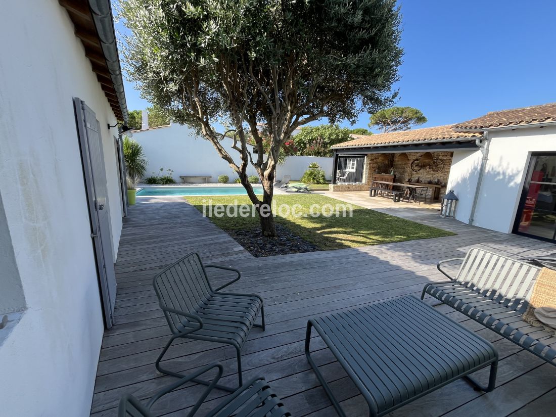 Photo 25 : TERRASSE d'une maison située à La Couarde-sur-mer, île de Ré.