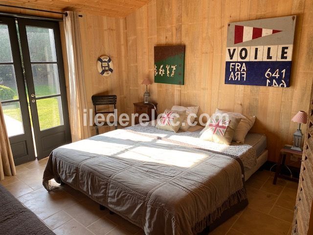 Photo 24 : CHAMBRE d'une maison située à La Couarde-sur-mer, île de Ré.