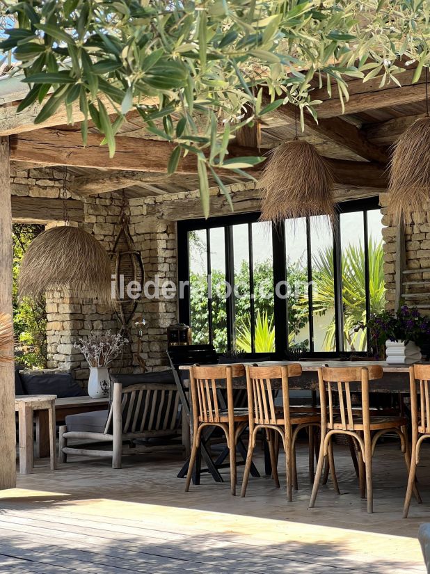 Photo 11 : PATIO d'une maison située à La Couarde-sur-mer, île de Ré.