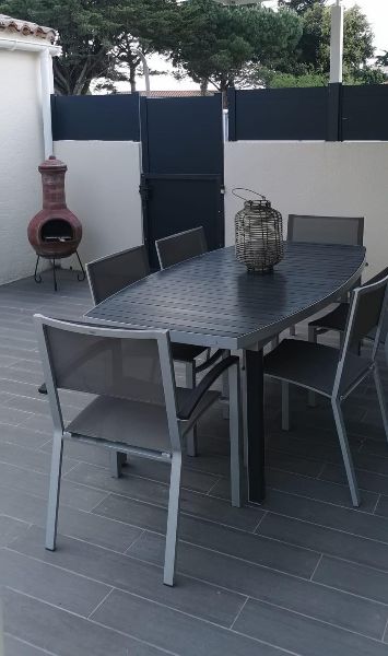 Photo 11 : TERRASSE d'une maison située à Rivedoux-Plage, île de Ré.