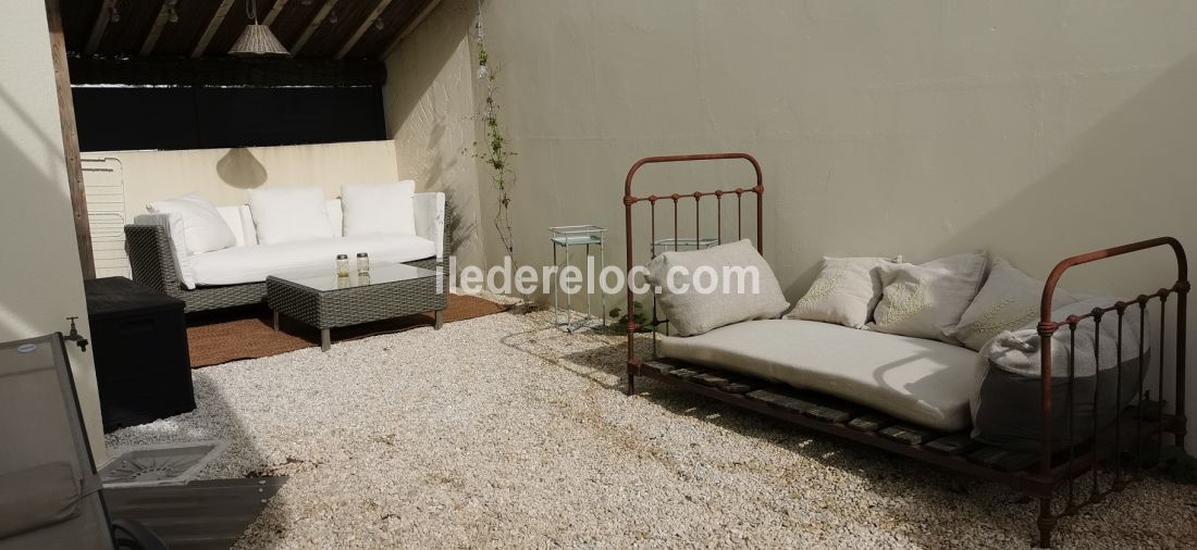 Photo 13 : PATIO d'une maison située à Rivedoux-Plage, île de Ré.