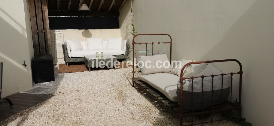 Photo 12 : PATIO d'une maison située à Rivedoux-Plage, île de Ré.