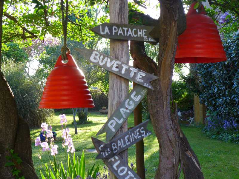 Photo 1 : JARDIN d'une maison située à Sainte-Marie-de-Ré, île de Ré.