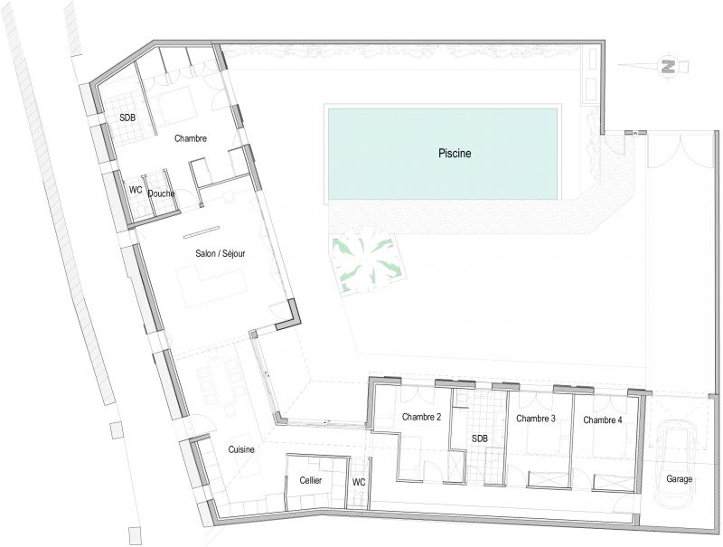 plan maison ile de re