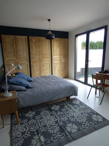 Photo 8 : CHAMBRE d'une maison située à Le Bois-Plage-en-Ré, île de Ré.