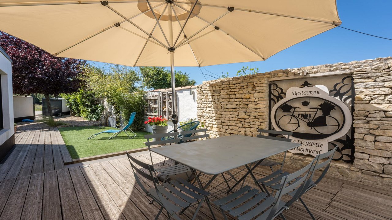 Photo 1 :  d'une maison située à Le Bois-Plage-en-Ré, île de Ré.