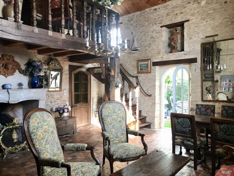 Photo 7 : SEJOUR d'une maison située à La Couarde, île de Ré.