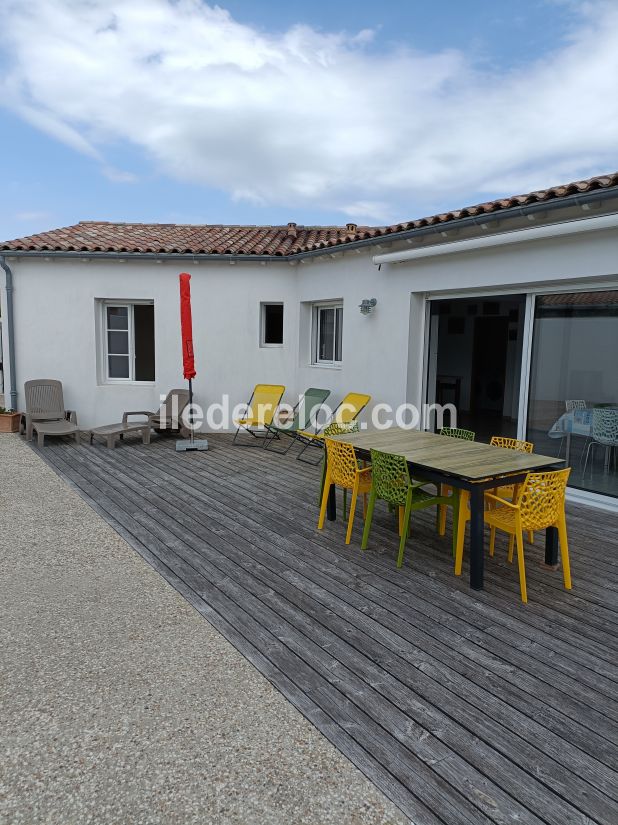 Photo 7 : EXTERIEUR d'une maison située à La Flotte-en-Ré, île de Ré.