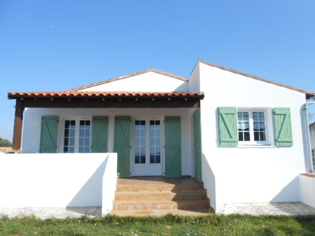 Photo 1 : EXTERIEUR d'une maison située à Rivedoux-Plage, île de Ré.