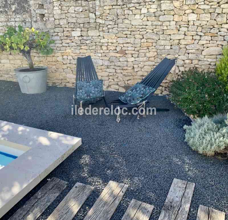 Photo 10 : JARDIN d'une maison située à Loix, île de Ré.